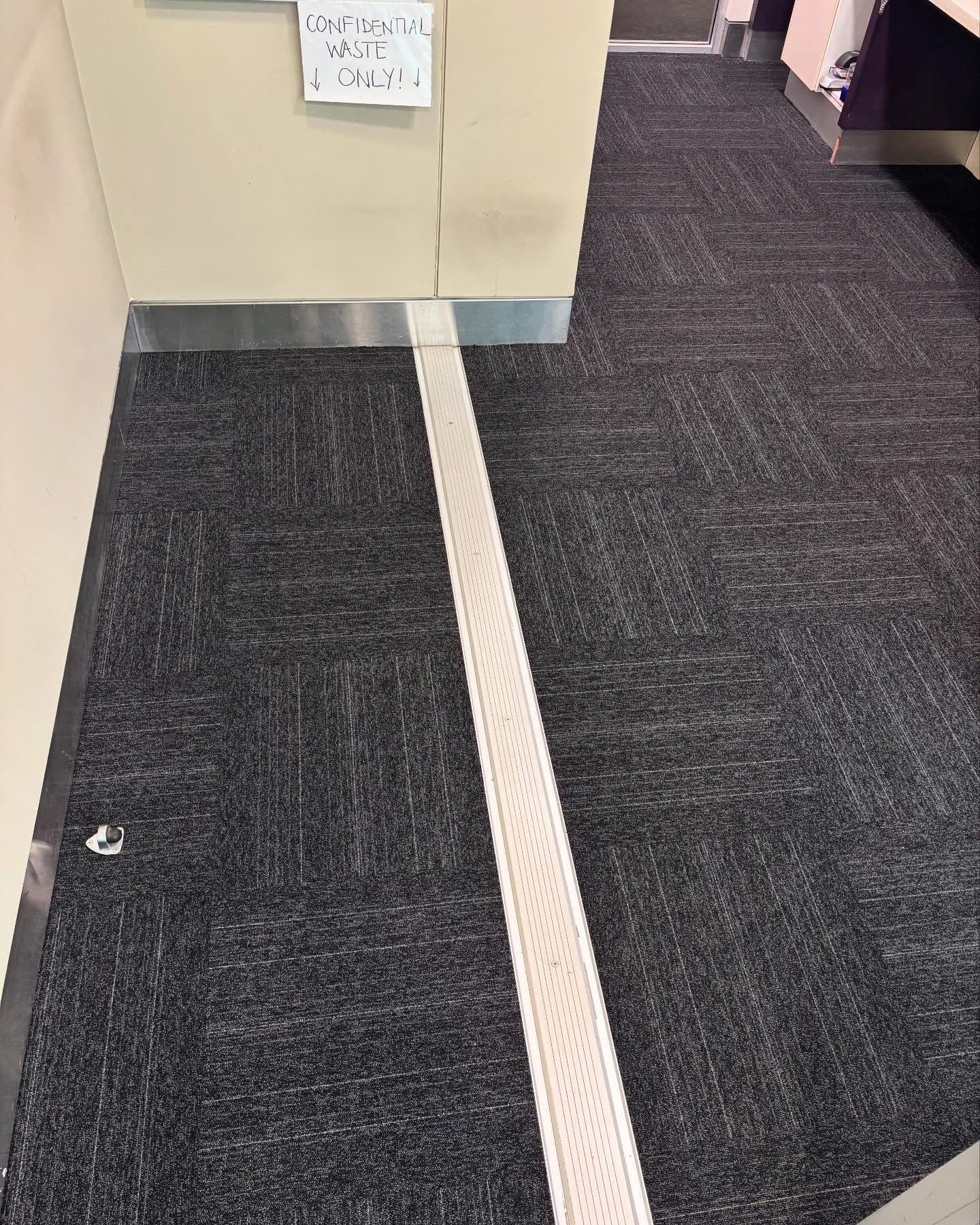 Carpet Tile Installation — Cardiff Office — 3