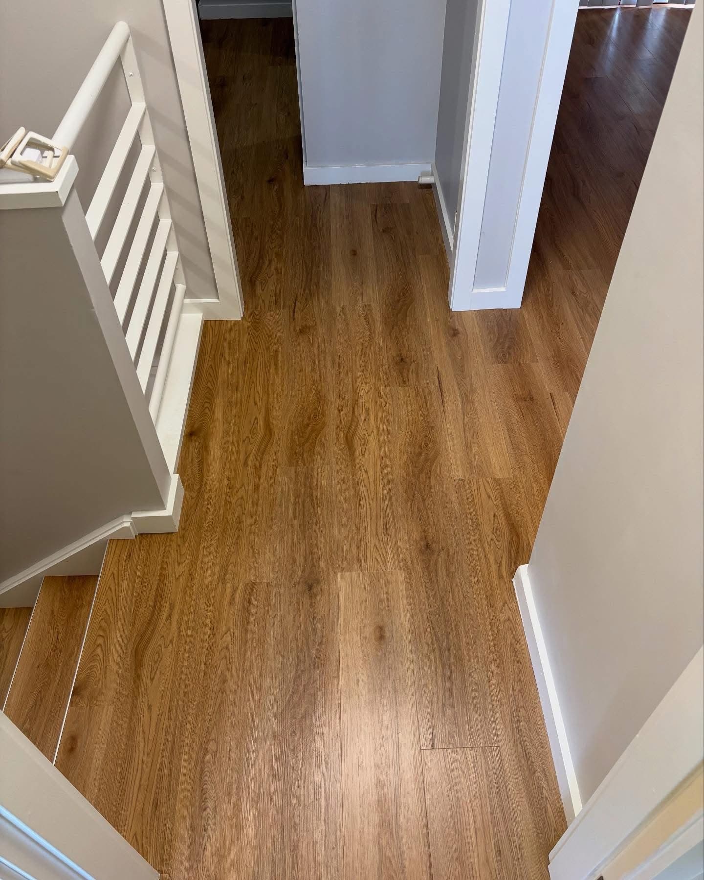 Carpet to Vinyl Plank — Two-Storey Home Mayfield — 4