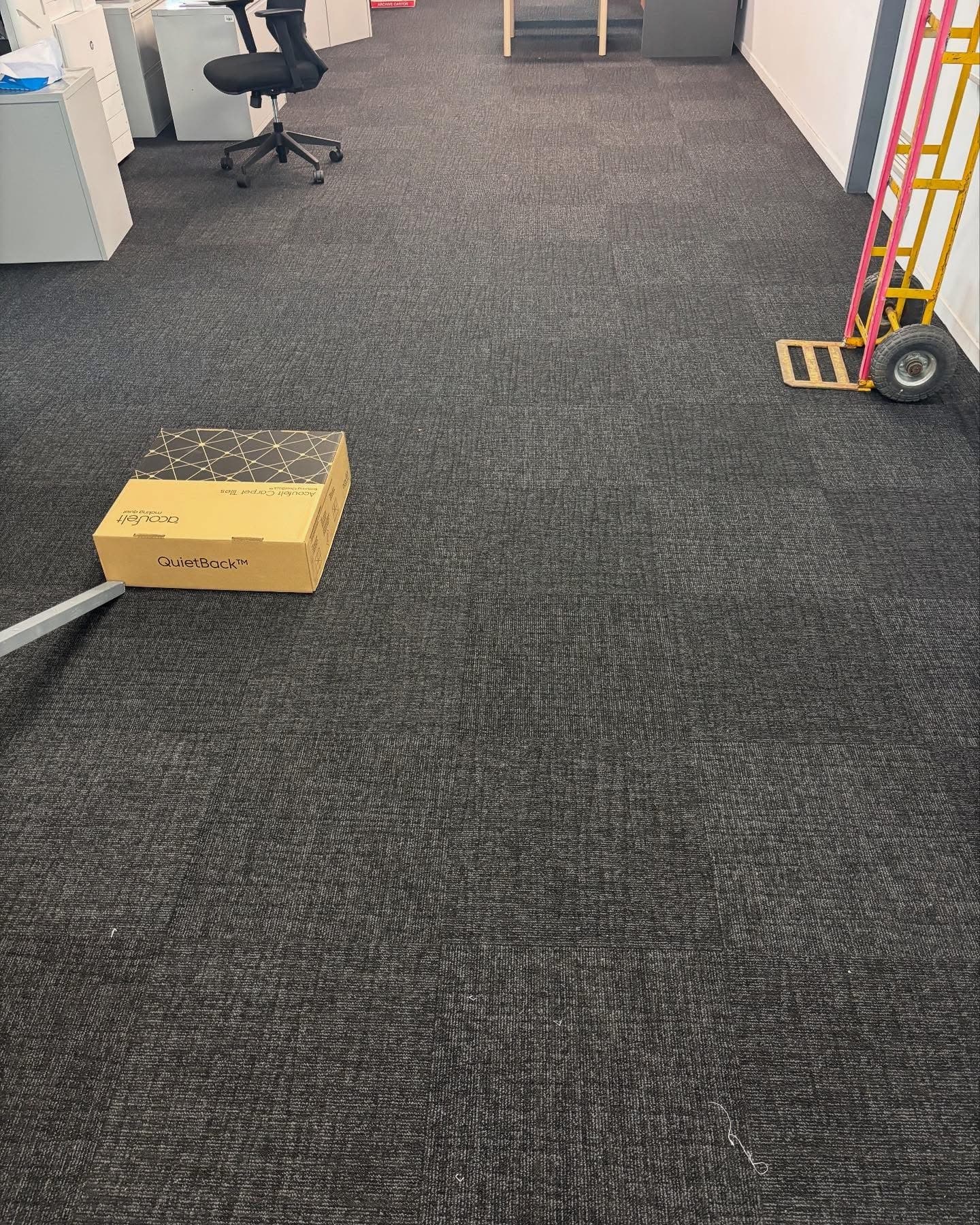 SGS Newcastle Office — Full Carpet Tile Installation — 4
