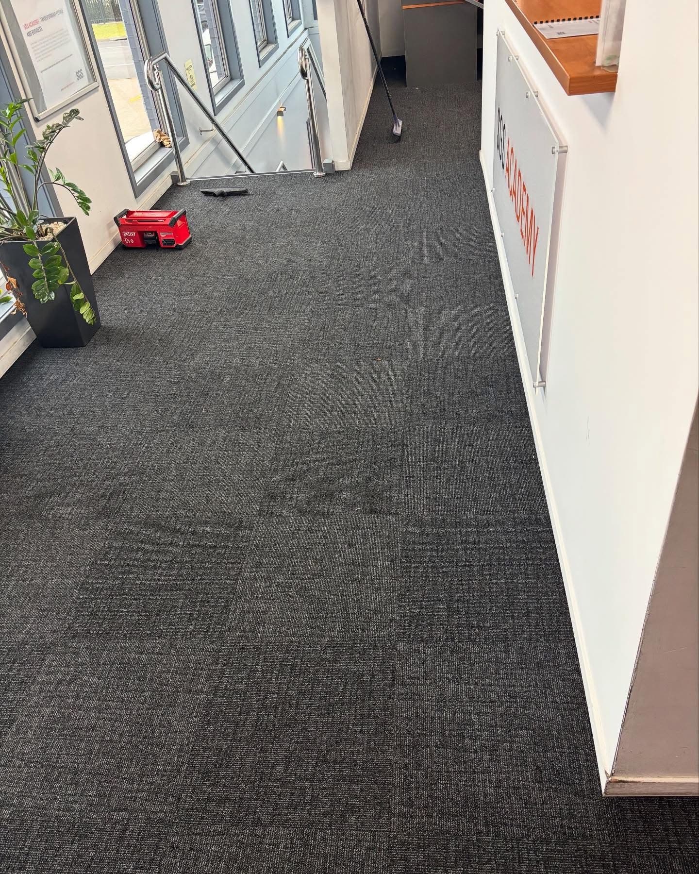 SGS Newcastle Office — Full Carpet Tile Installation — 3