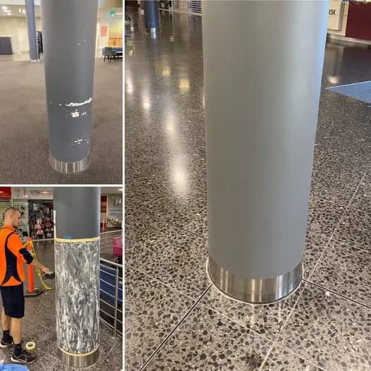 Everbright Allied Health clinic flooring and wall protection — Newcastle